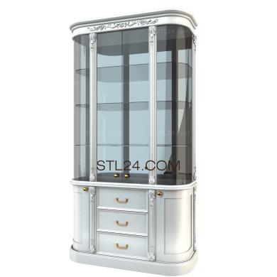 Шкафы (SHK_0127) 3D модель для ЧПУ станка